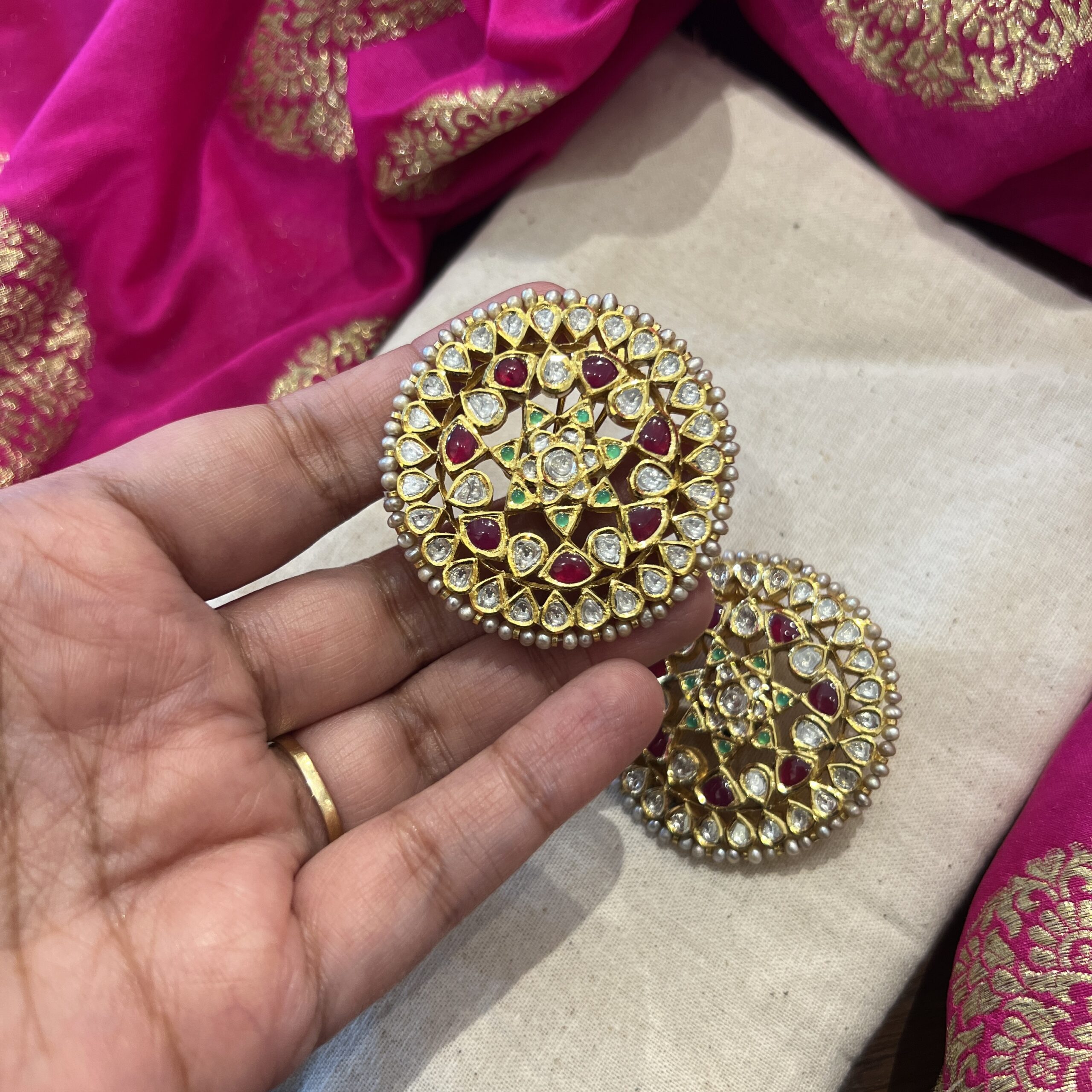 Buy Latest Jodha Ring Design Hallmark Gold online from Surya Jewellers