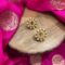 Chakram Moissanite Studs