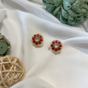 Malar Kundan Studs