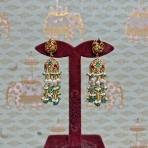 Annam Kundan Jhumkas