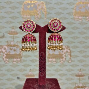 Meera Kundan Jhumkas