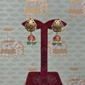 Elise Kundan Jhumkas