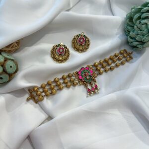 Sita Gold beads Nakash Choker