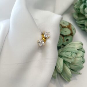 CZ Solitaire Stud