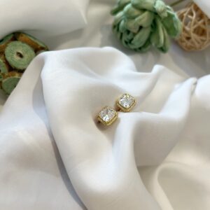 CZ Solitaire Studs
