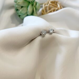 CZ Solitaire Stud
