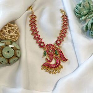 Ganesha Kundan Choker/Necklace