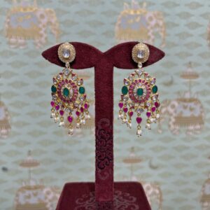Mitra Moissanite Chandbalis