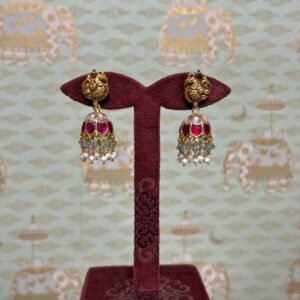 Pakshi Kundan Jhumkas