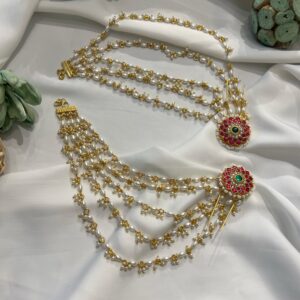 Thara Pearl Ear Chain