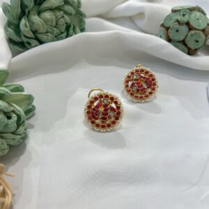 Pakshi Kundan Studs